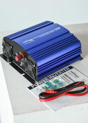 Tommatech ms-1500w 12v модифікований синусоїдальний інвертор (люкс)
