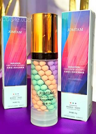 Триколірна база під макіяж jomtam contour three color isolation 40 г