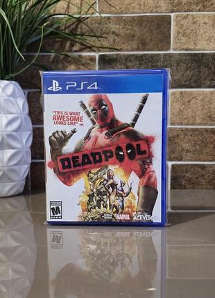 Диск deadpool ps4