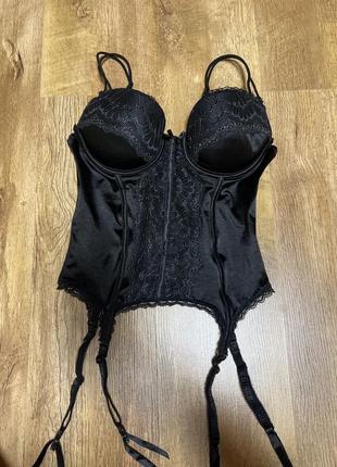 Корсет бюстгальтер нижня білизна з підтяжками