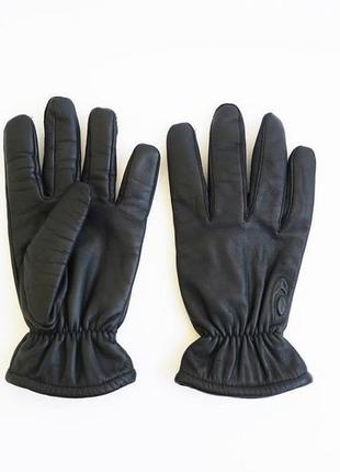 Теплые мужские кожаные перчатки hatch sb8000