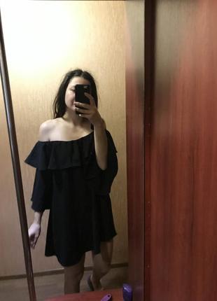 Черное платье женское