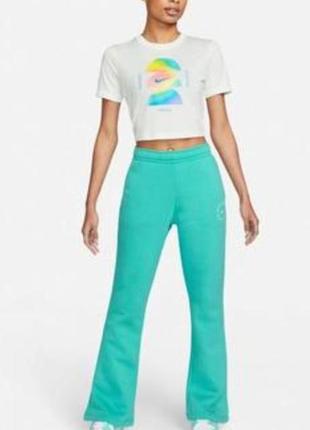 Теплі штани nike flared jogging bottoms на флісі, кльош,оригінал.