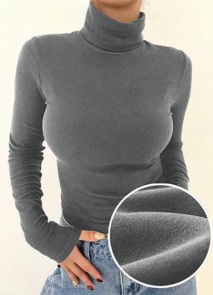 Женский теплый термо гольф мягкий и приятный к телу