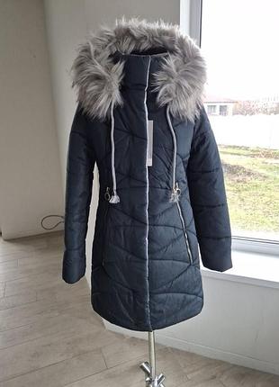 Женский пуховик на зиму