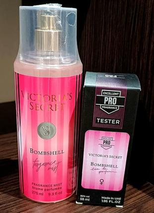 Victoria's secret bombshell passion парфюмированный спрей+духи