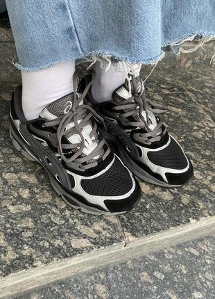 Кросівки asics gel-nyc graphite grey/black
