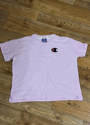 Рожева футболка champion