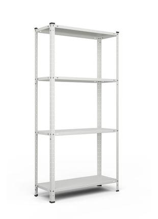 Стелаж білий метал 1800х750х300 (12+1шт)