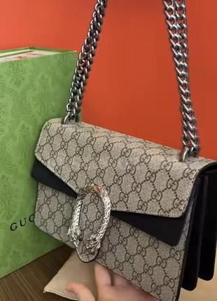 Кожаная сумка gucci