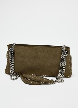 Сумка із заклепками  zara
