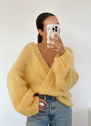 В'язаний кардиган оверсайз