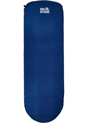 Коврик самонадувной skif outdoor master, 192x63x7 cm, navy blue1 фото