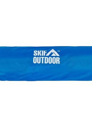 Коврик самонадувной skif outdoor master, 192x63x7 cm, navy blue5 фото