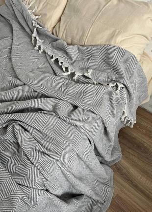 Невероятно красивые хлопковые пледы в скандинавском стиле