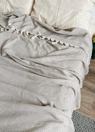 Невероятно красивые хлопковые пледы в скандинавском стиле