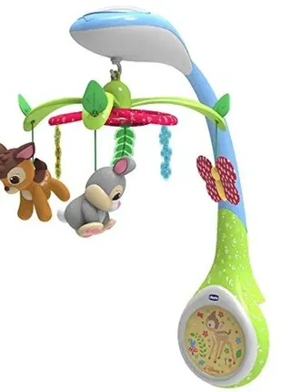 Chicco мобиль-проектор "bambi" на кроватку