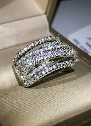 Серебрянное кольцо в стиле пандора р. 16,5