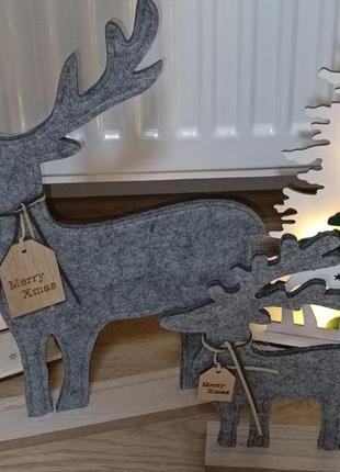 2шт. набор красивых оленей. livarno германия