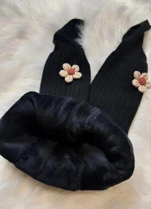 Теплі колготи на хутрі дівчинки