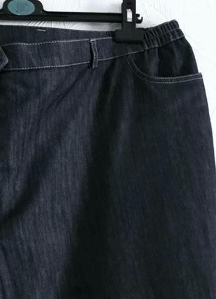 Тонкие стрейчевые котоновые брюки, джинсы, 60?-62-64?, atelier torino4 фото