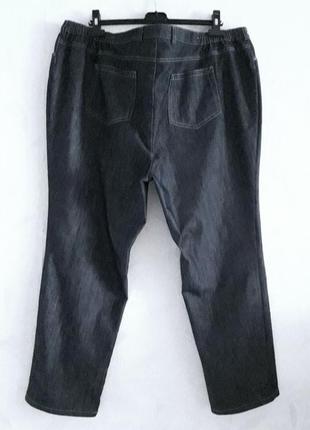 Тонкие стрейчевые котоновые брюки, джинсы, 60?-62-64?, atelier torino2 фото