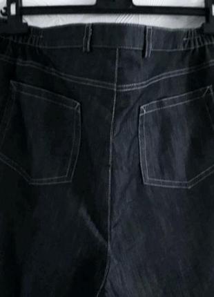 Тонкие стрейчевые котоновые брюки, джинсы, 60?-62-64?, atelier torino5 фото