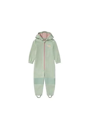 Комбинезон софтшелл мятный корона lupilu 86-92, 110-116см