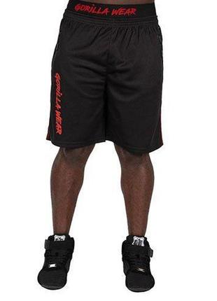 Шорты mercury mesh xxl/3xl черно-красный (06369234), gorilla wear