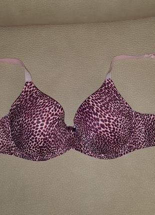 Бюстгальтер леопард микрофибра marks&spencer 36/80b