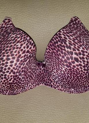 Бюстгальтер леопард микрофибра marks&spencer 36/80b