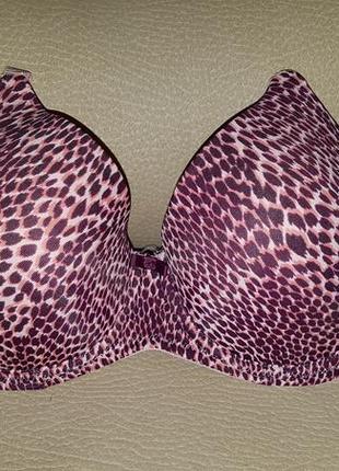Бюстгальтер леопард микрофибра marks&spencer 36/80b