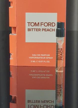 Tom ford bitter peach💥original пробник mini spray 2 мл в книжке цена за 1мл