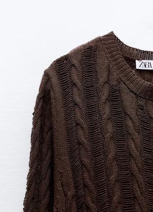 Шикарное шоколадное платье zara3 фото