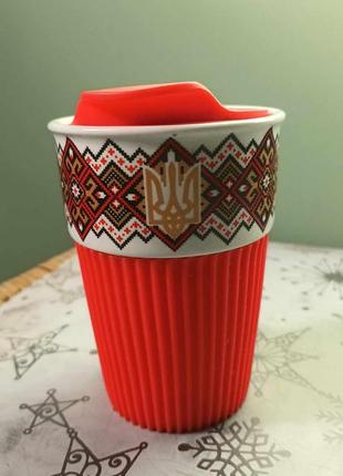 Термочашка керамическая