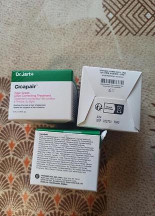 Крем dr.jart+ tiger grass color correcting treatment, 5 мл.