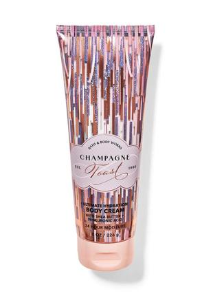 Крем для тіла bath and body works champagne toast