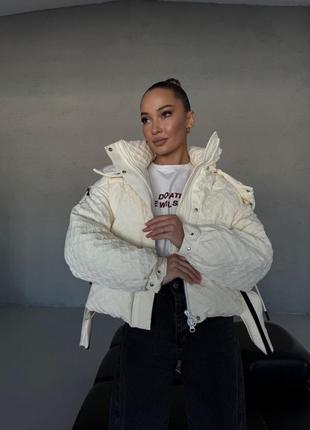 Куртка оверсайз пуховик зимний4 фото