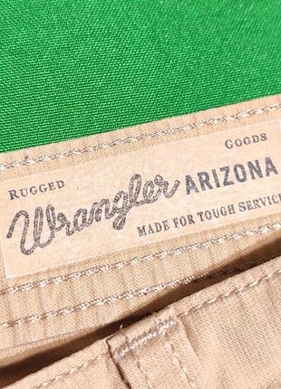 Легкие летние мужские штаны песочного цвета wrangler, размер w34 l32