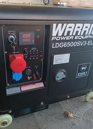 Продам дизельный генератор warrior power equipment 741 6500sv3