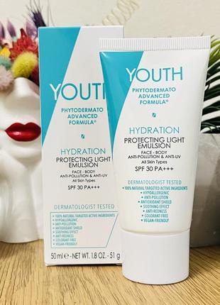 Оригинальный защитная эмульсия youth hydration protecting light emulsion spf30