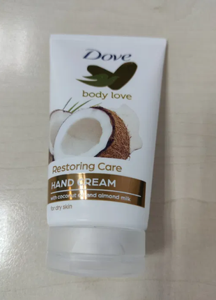 Крем для рук кокос дав dove для сухой кожи