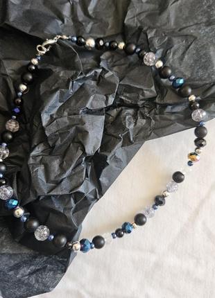 Намисто з чеським склом