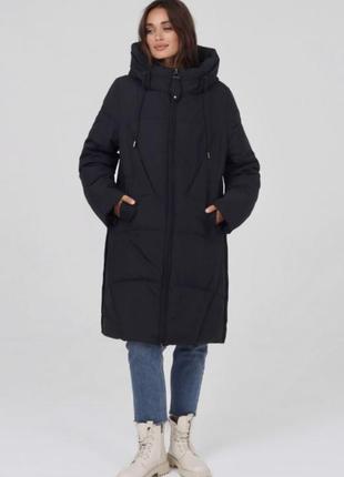 Пуховик женский plus size 48-56