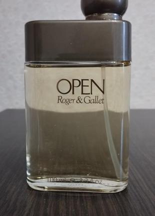 Open roger & gallet парфюм для мужчин