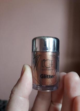 Тени глиттер