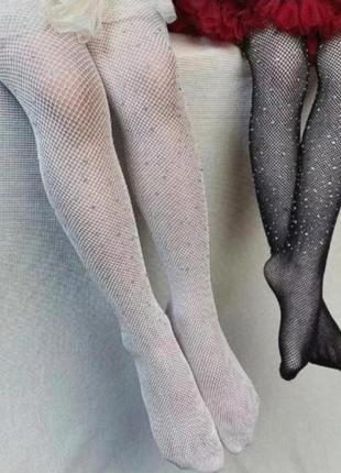 Колготки зі стразами