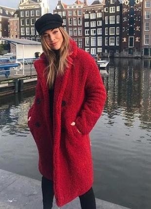 Шуба шубка тедді bershka
