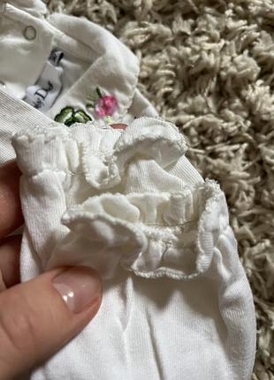 Боді baby dior для дівчинки, 6 місяців