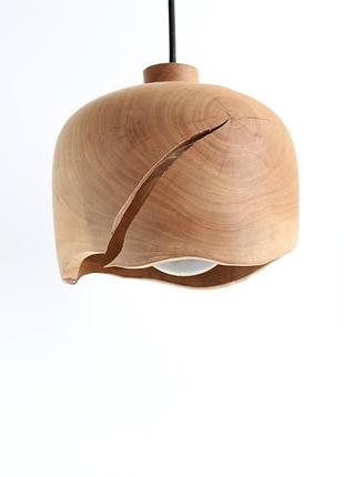 Люстра лофт из груши ручной работы, диаметр 22 см, высота 20 см (1367)